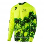 2020 Motocross Cyclisme Maillot TLD Manches Longues Jaune