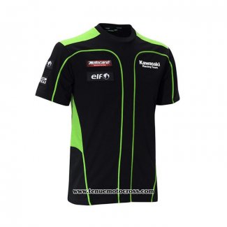 2020 Motocross Cyclisme T Shirt Kawasaki Manches Courtes Noir