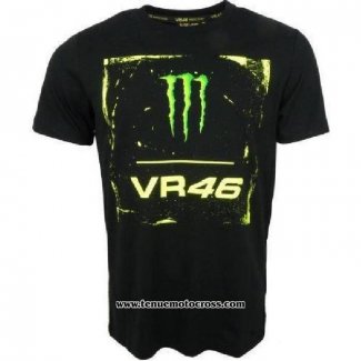 2020 Motocross Cyclisme T Shirt Monster Manches Courtes Noir