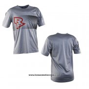 2020 Motocross Cyclisme T Shirt RF Manches Courtes Gris