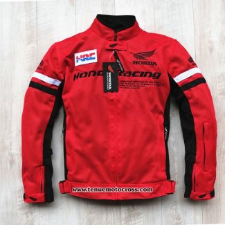 2020 Motocross Cyclisme Veste Honda Manches Longues Rouge