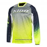 2021 Motocross Cyclisme Maillot Klim Manches Longues Jaune