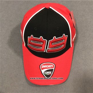 2020 Moto GP Cyclisme Ducati Casquette Noir Rouge