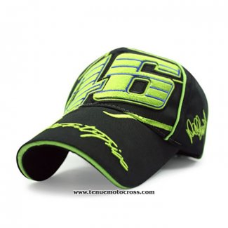 2020 Moto GP Cyclisme VR 46 Casquette Noir