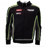 2020 Motocross Cyclisme Chandail Kawasaki Manches Longues Noir