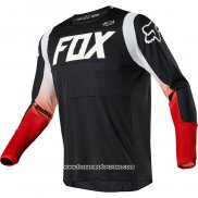 2020 Motocross Cyclisme Maillot FOX Manches Longues Noir