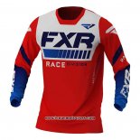 2020 Motocross Cyclisme Maillot FXR Manches Longues Rouge