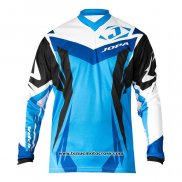 2020 Motocross Cyclisme Maillot Jopa Manches Longues Bleu