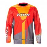 2020 Motocross Cyclisme Maillot Klim Manches Longues Rouge