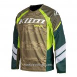 2020 Motocross Cyclisme Maillot Klim Manches Longues Vert