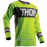 2020 Motocross Cyclisme Maillot Thor Manches Longues Vert