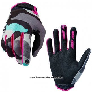 2020 Motocross Cyclisme Seven Gants Doigts Long Noir