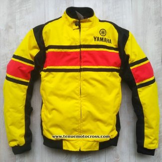 2020 Motocross Cyclisme Veste YAMAHA Manches Longues Jaune