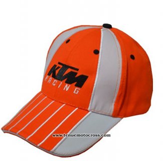 2020 Moto GP Cyclisme KTM Casquette Orange Blanc