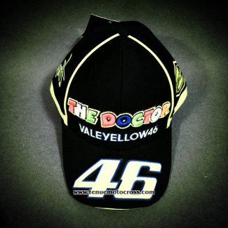 2020 Moto GP Cyclisme VR 46 Casquette Noir