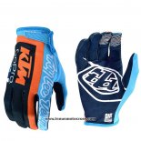 2020 Motocross Cyclisme KTM Gants Doigts Long Bleu