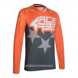 2020 Motocross Cyclisme Maillot Acerbis Manches Longues Orange