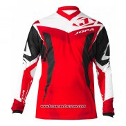 2020 Motocross Cyclisme Maillot Jopa Manches Longues Rouge