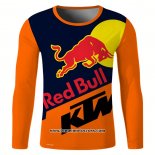 2020 Motocross Cyclisme Maillot KTM Manches Longues Orange