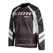 2020 Motocross Cyclisme Maillot Klim Manches Longues Noir