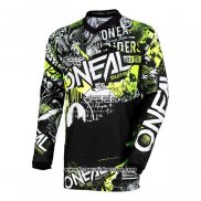 2020 Motocross Cyclisme Maillot Oneal Manches Longues Jaune