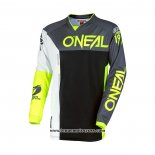 2020 Motocross Cyclisme Maillot Oneal Manches Longues Noir