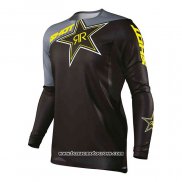 2020 Motocross Cyclisme Maillot Shot Manches Longues Noir