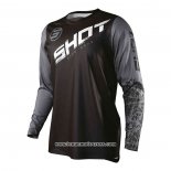 2020 Motocross Cyclisme Maillot Shot Manches Longues Noir