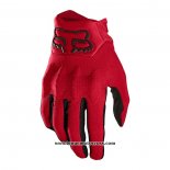 2021 Motocross Cyclisme FOX Gants Doigts Long Rouge