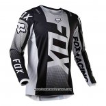 2020 Motocross Cyclisme Maillot FOX Manches Longues Noir