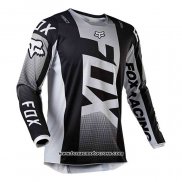 2020 Motocross Cyclisme Maillot FOX Manches Longues Noir