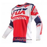 2020 Motocross Cyclisme Maillot FOX Manches Longues Rouge