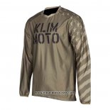 2020 Motocross Cyclisme Maillot Klim Manches Longues Marron