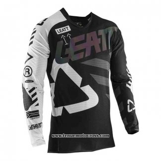 2020 Motocross Cyclisme Maillot Leatt Manches Longues Noir