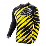 2020 Motocross Cyclisme Maillot TLD Manches Longues Jaune