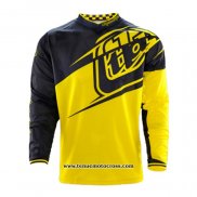 2020 Motocross Cyclisme Maillot TLD Manches Longues Jaune