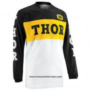 2020 Motocross Cyclisme Maillot Thor Manches Longues Blanc