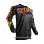 2020 Motocross Cyclisme Maillot Thor Manches Longues Orange