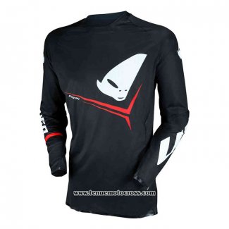 2020 Motocross Cyclisme Maillot UFO Manches Longues Noir