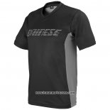 2020 Motocross Cyclisme T Shirt Dainses Manches Courtes Noir