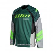 2021 Klim Motocross Cyclisme Maillot Manches Longues Vert