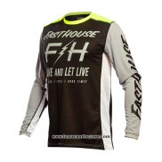 2021 Motocross Cyclisme Maillot Fast House Manches Longues Noir