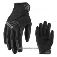 2021 Motocross Cyclisme Thor Gants Doigts Long Noir