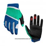 2020 Motocross Cyclisme Gants Doigts Long Bleu