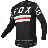 2020 Motocross Cyclisme Maillot FOX Manches Longues Noir