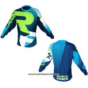 2020 Motocross Cyclisme Maillot RF Manches Longues Profond Bleu