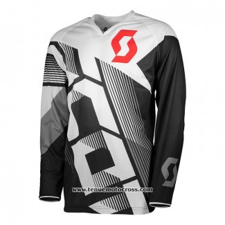 2020 Motocross Cyclisme Maillot Scott Manches Longues Noir