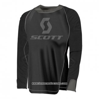 2020 Motocross Cyclisme Maillot Scott Manches Longues Noir