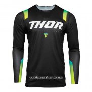 2020 Motocross Cyclisme Maillot Thor Manches Longues Noir