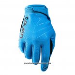 2020 Motocross Cyclisme Seven Gants Doigts Long Bleu